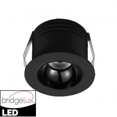 Σποτ LED Χωνευτό 3W 230V 240lm 25° 3000K Θερμό Φως Μαύρο 3-96325001